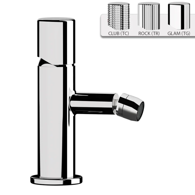 Trilogy - Miscelatore per bidet senza scarico dal design creativo