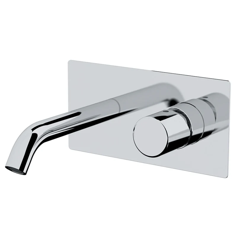 Trilogy - Miscelatore per lavabo a incasso su piastra rettangolare - Image 6