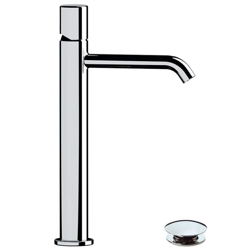 Trilogy - Miscelatore per lavabo alto con scarico click clack