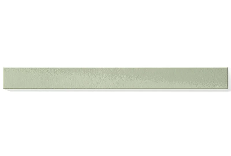 Twiggy Menta Lux - Gres Mattoncino Tinta Unita Lucido 3.8x38 - Image 2
