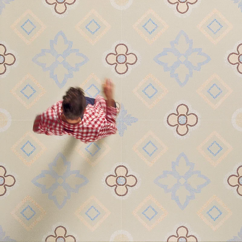 Two Decoro 03 - Gres Effetto Mosaico 120x120 - Image 3