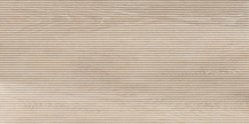 Unica Beige Flute 3D - Gres Effetto Legno Rigato 60x120 - Image 2