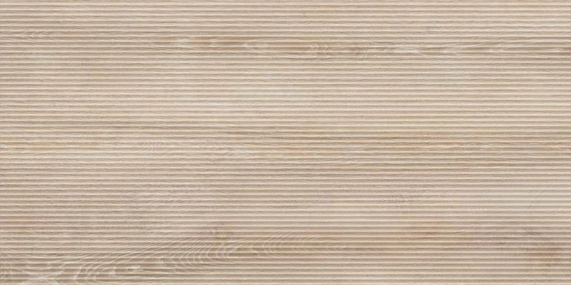 Unica Beige Flute 3D - Gres Effetto Legno Rigato 60x120 - Image 3
