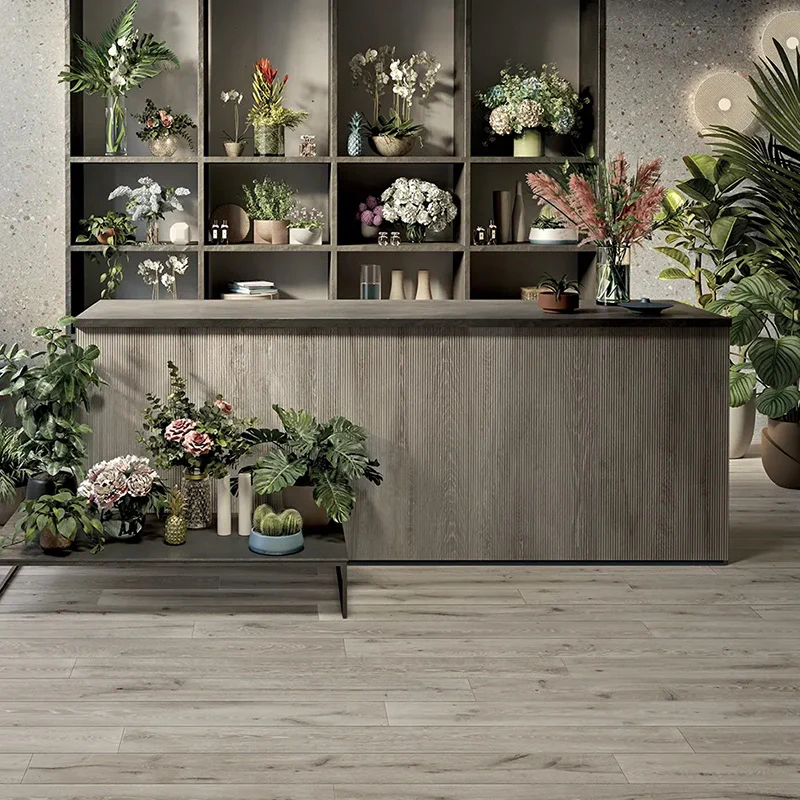 Unica Grey - Gres Porcellanato Effetto Legno 20x120 Rettificato