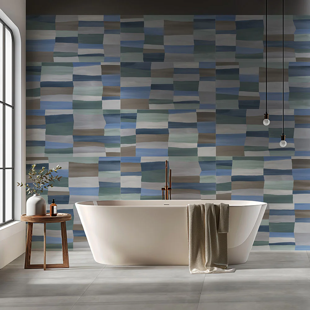 Urban Stone Alba - Decoro Astratto in Gres 60x120 Rettificato