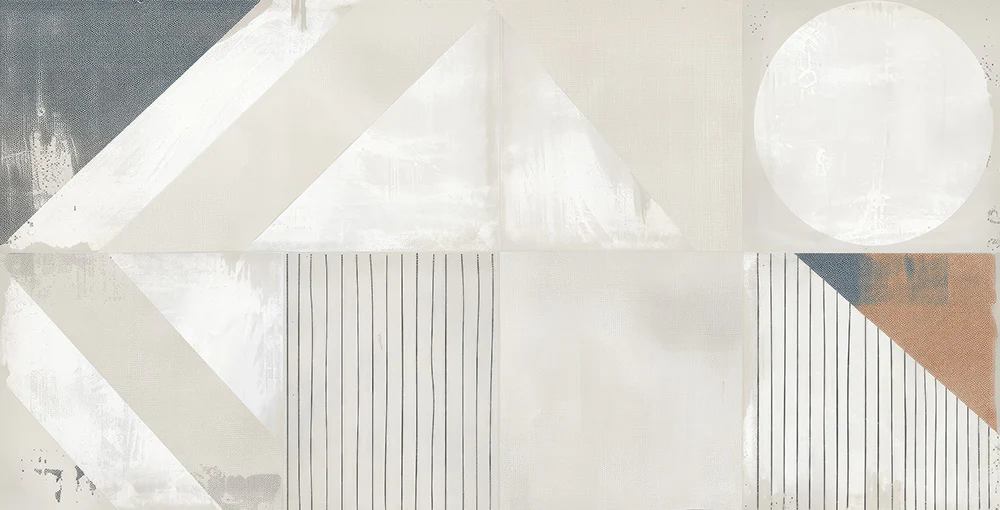 Urban Stone Mondrian - Decoro Astratto in Gres 60x120 Rettificato - Image 3