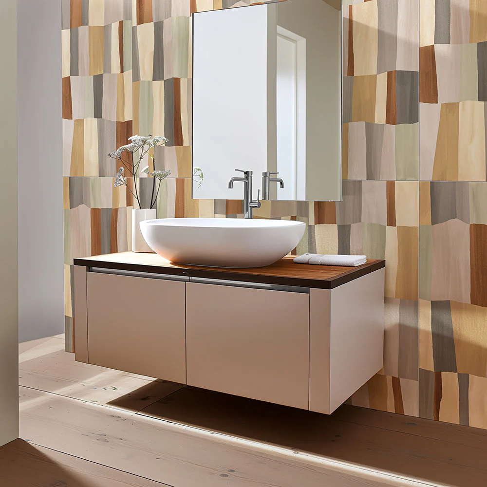 Urban Stone Tramonto - Decoro Astratto in Gres 60x120 Rettificato