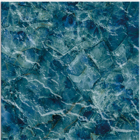 Venus Blue Antiscivolo R11 - Gres Effetto Pietra Lucido per Esterni 15x15 - Image 6