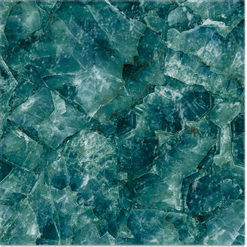 Venus Emerald Antiscivolo R11 - Gres Effetto Pietra Lucido per Esterni 15x15