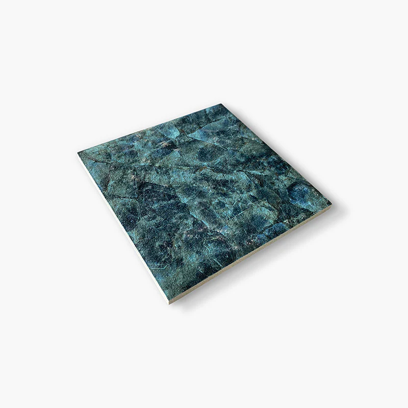 Venus Emerald Antiscivolo R11 - Gres Effetto Pietra Lucido per Esterni 15x15 - Image 2