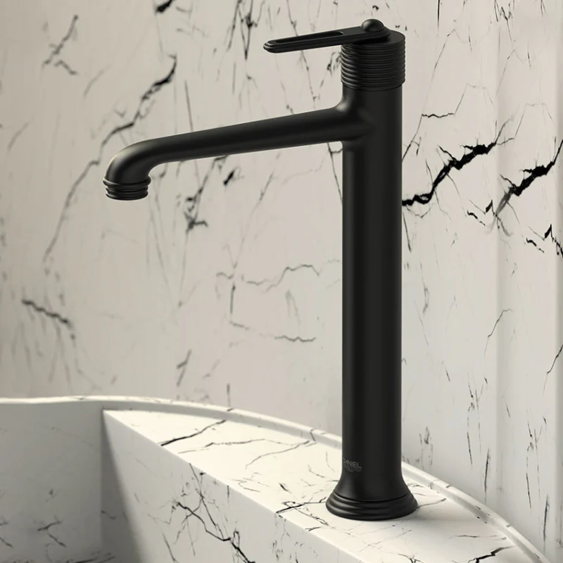 Vesta - Miscelatore per lavabo a canna alta con scarico - Image 2