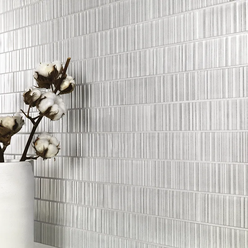 Vibrant Grey – Gres Effetto Mattoncino Rigato Lucido 4,5x23 - Image 4