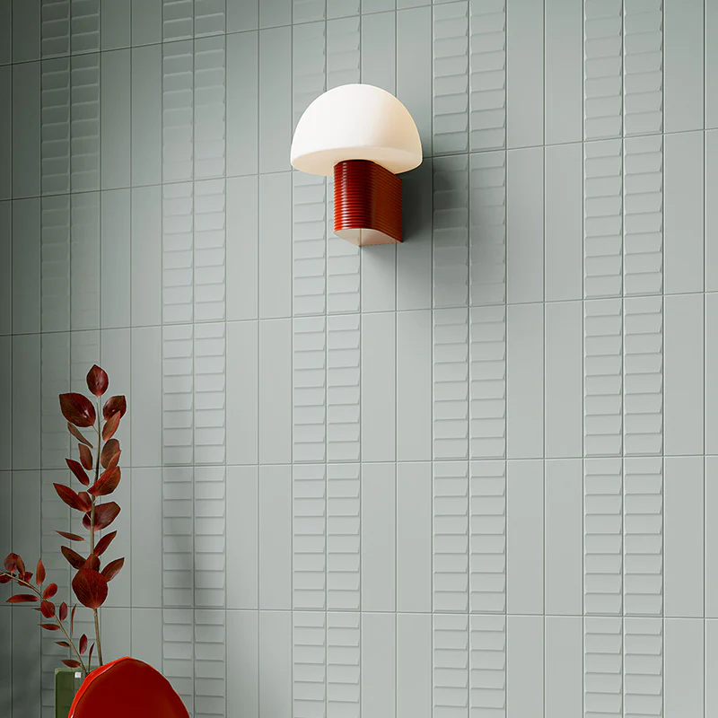 Volume Ladder Light Blue - Gres Effetto Mattoncino Opaco 6x25