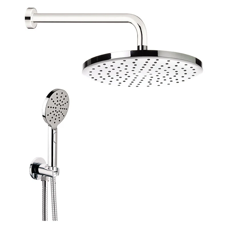 Waterfall 7 -Set doccia completo di doccetta e soffione tondo